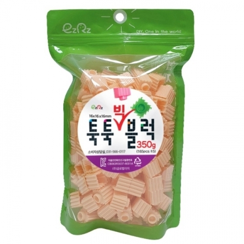 [이지툭툭 빅블럭] 16mm 리필 350g_살구