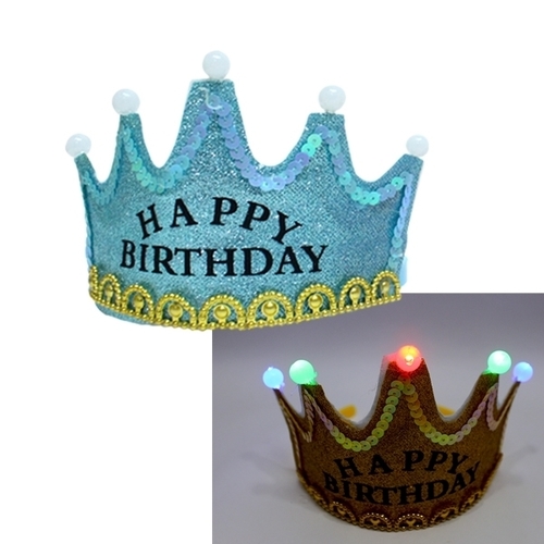 LED 생일파티 왕관 머리띠 만들기_10인_하늘