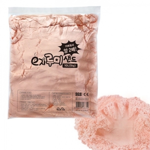 [루미샌드] 모래놀이 리필 5kg_오렌지