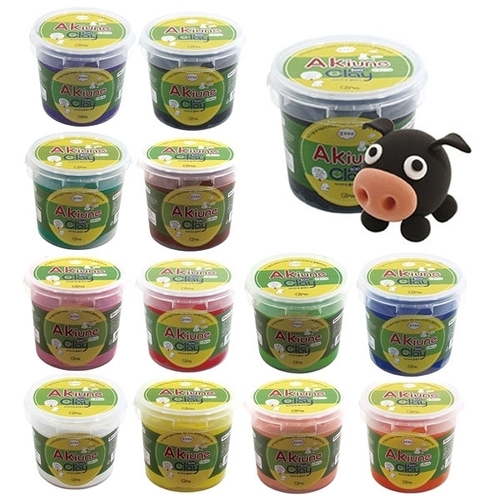 [아키우네클레이] 500g_검정