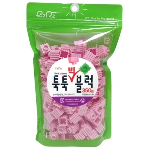 [이지툭툭 빅블럭] 16mm 리필 350g_분홍