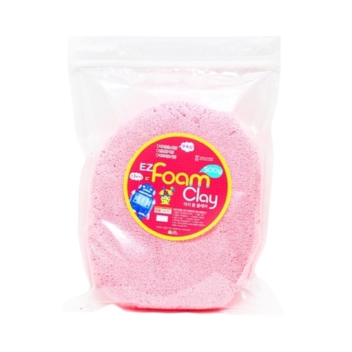 [이지폼클레이] 500g 지퍼백_분홍