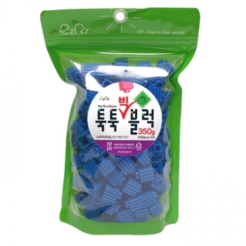 [이지툭툭 빅블럭] 16mm 리필 350g_파랑