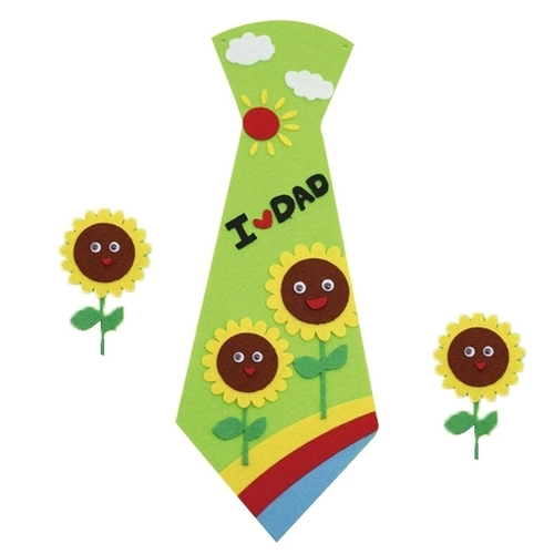 펠트 넥타이_연두