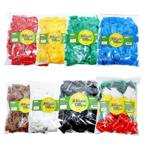 [아키우네클레이] 1kg (10g*100개)_빨강
